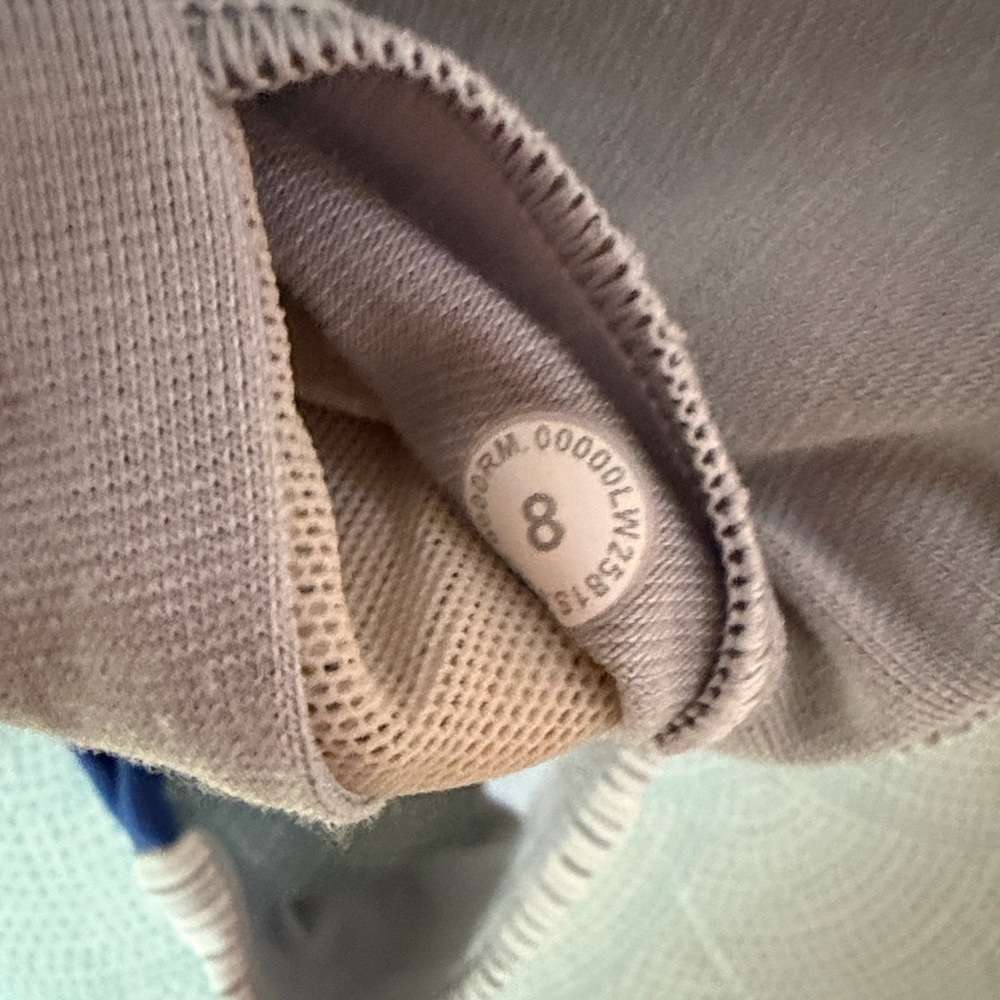 Lululemon Athletica Blue and Gray Cross-Back Bandeau - Picture 6 of 6